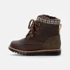 Friboo Niños BOOTIES - Botines Con Cordones - Dark Brown -Friboo comercio 058ce3d229804933b5a3866890b0de4e