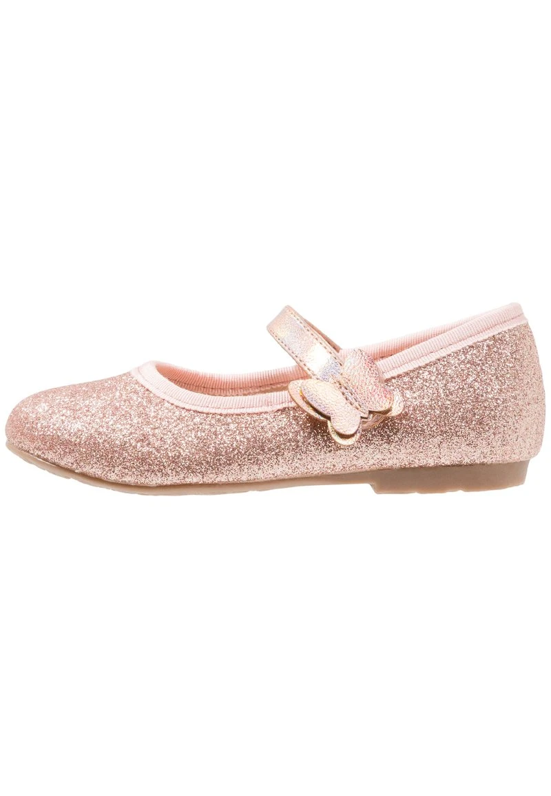 Friboo Niños Bailarinas Con Hebilla - Rose Gold 3 Friboo Niños Bailarinas Con Hebilla - Rose Gold