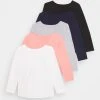 Friboo Niños GIRLS TEE 5 PACK - Camiseta De Manga Larga - Light Grey/pink/black -Friboo comercio 08d279a7545948089a3b1a9ea5cb624b