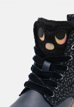 Friboo Niños Botines Con Cordones - Dark Blue -Friboo comercio 1084ffeae5024ee9a130fc056a1fac71