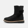 Friboo Niños LEATHER - Botas Para La Nieve - Black -Friboo comercio 16e20197954e4d3ba0e0542f62204c8b