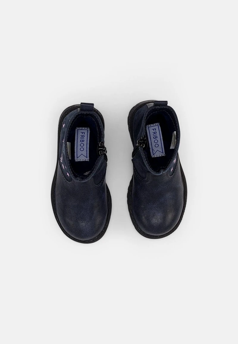 Friboo Niños LEATHER BOOTIES - Botines - Dark Grey 6 Friboo Niños LEATHER BOOTIES - Botines - Dark Grey - Imagen 4