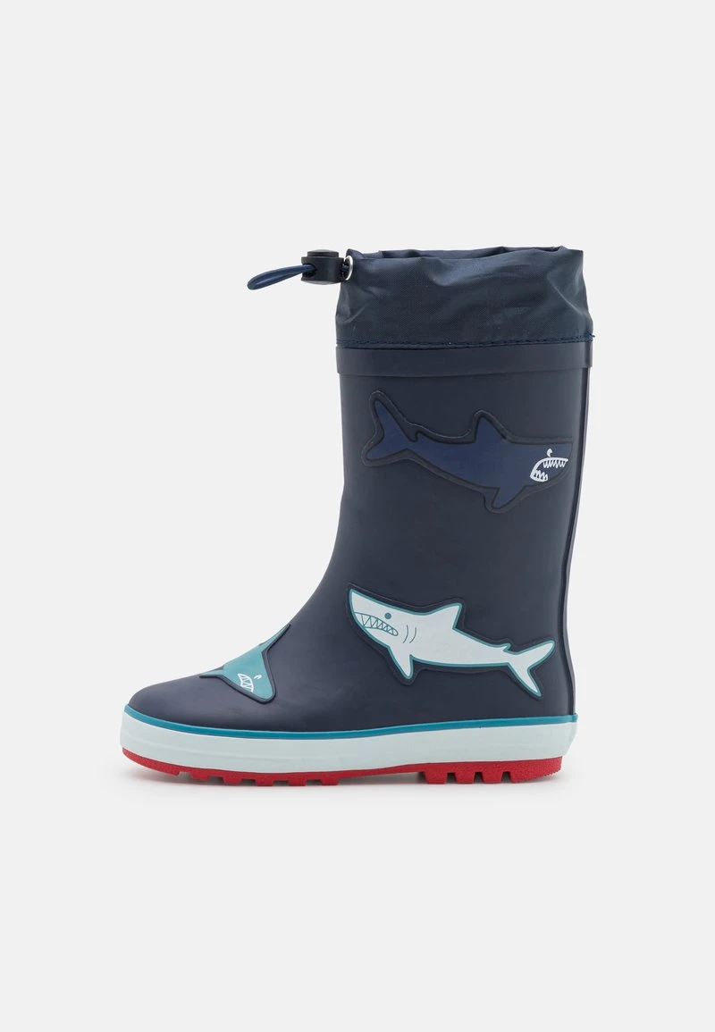 Friboo Niños Botas De Agua - Dark Blue 3 Friboo Niños Botas De Agua - Dark Blue