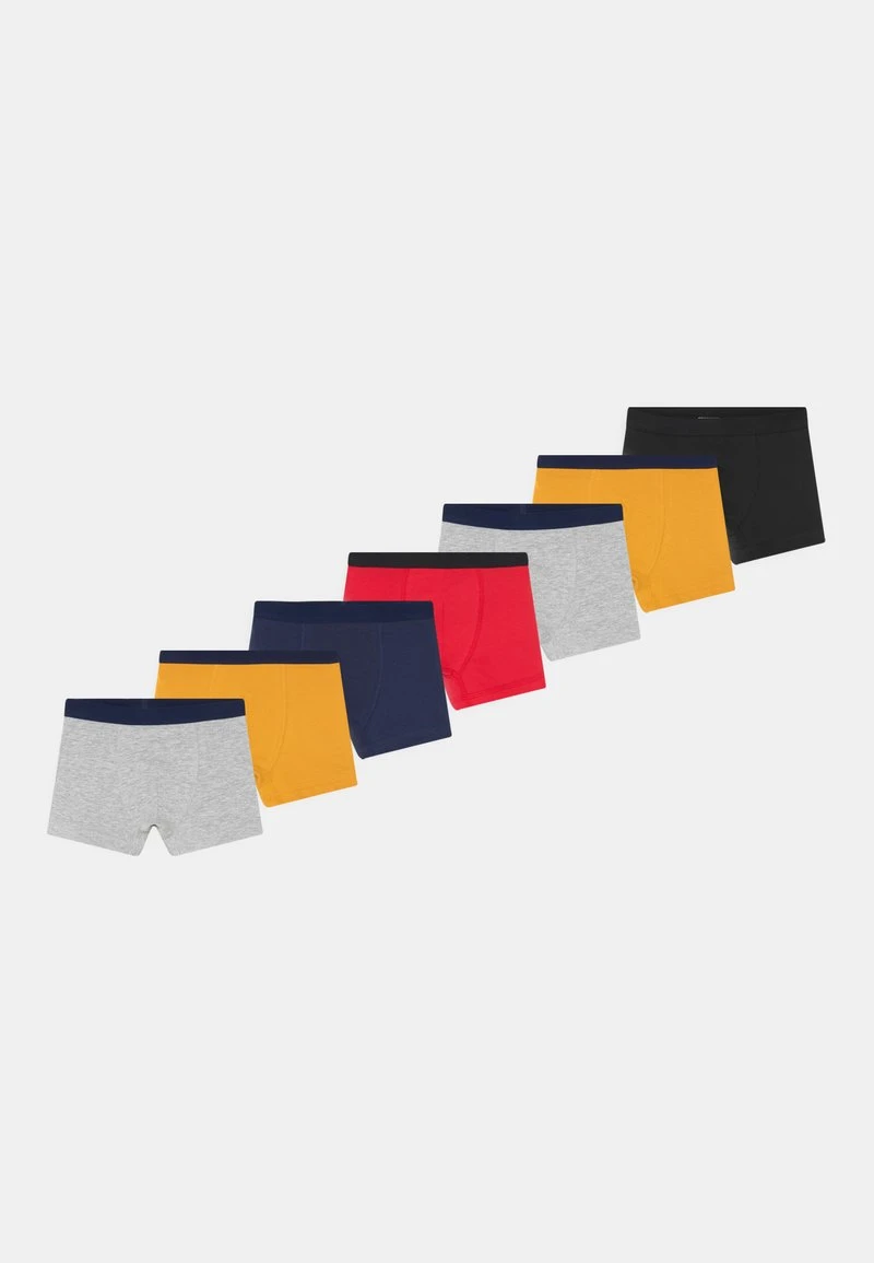 Friboo Niños BOYS SHORTS 7 PACK - Culotte - Multi-coloured/grey/red 3 Friboo Niños BOYS SHORTS 7 PACK - Culotte - Multi-coloured/grey/red