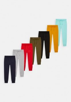 Friboo comercio 23 Friboo Unisexo UNISEX 7 PACK - Pantalones Deportivos - Multi-coloured/grey/red
