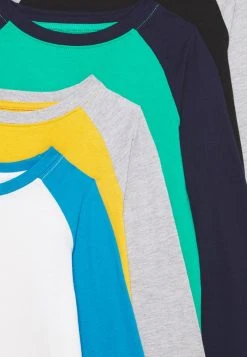 Friboo Hombre 4 PACK - Camiseta De Manga Larga - Light Grey/ochre/dark Blue -Friboo comercio 337690064a0a495ca0b3885f6dd5ca5d