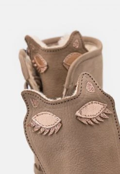 Friboo Niños LEATHER - Botas Con Cordones - Taupe -Friboo comercio 35c8a707fb44414296c24d886ae9e726
