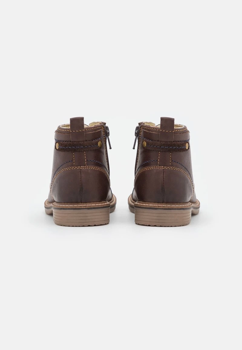 Friboo Niños Botines Con Cordones - Dark Brown 5 Friboo Niños Botines Con Cordones - Dark Brown - Imagen 3