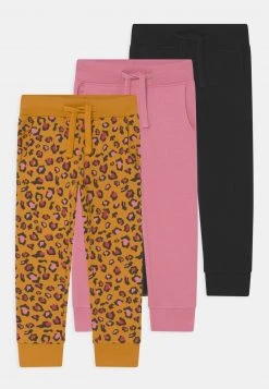 Friboo Niños BASIC GIRLS 3 PACK - Pantalones Deportivos - Pink/black/yellow