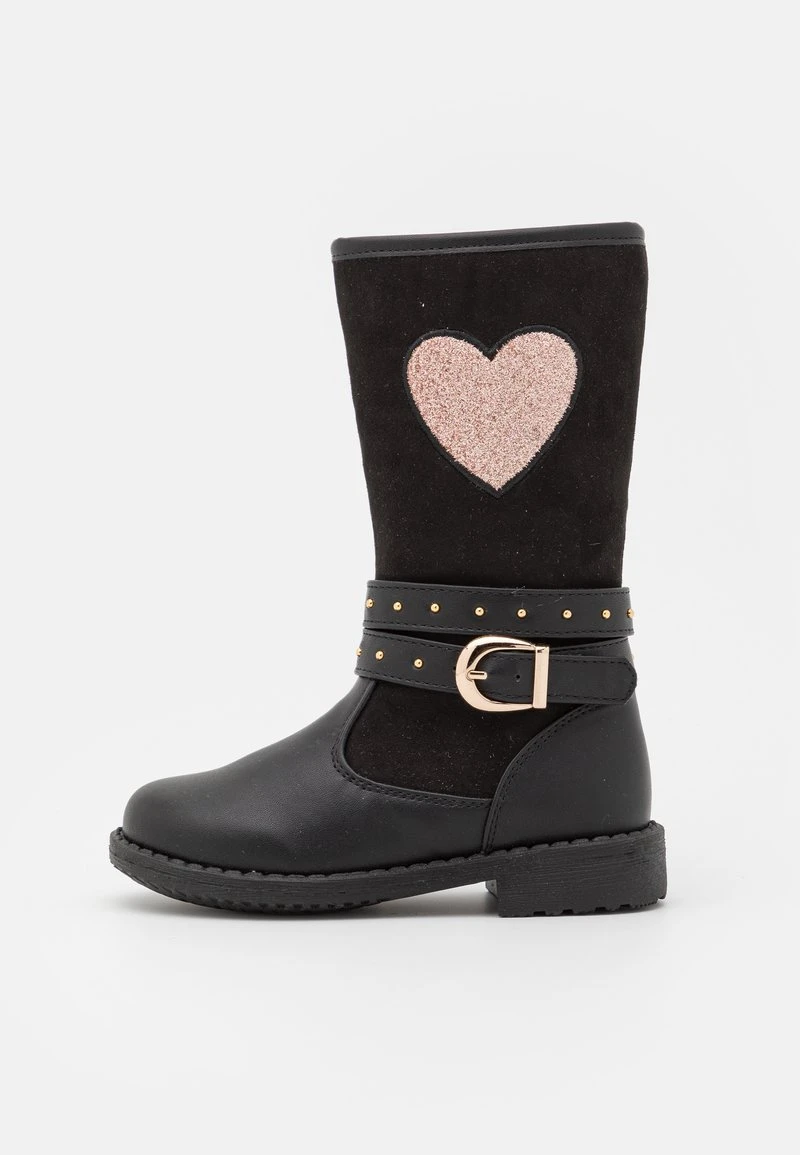 Friboo Niños Botas Camperas - Black 3 Friboo Niños Botas Camperas - Black