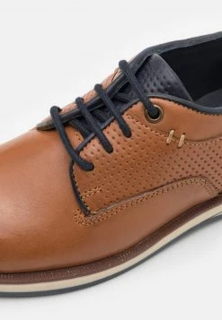 Friboo Niños LEATHER - Zapatos Con Cordones - Cognac -Friboo comercio 4c0cb50b18b74ec98c33069fc784604f