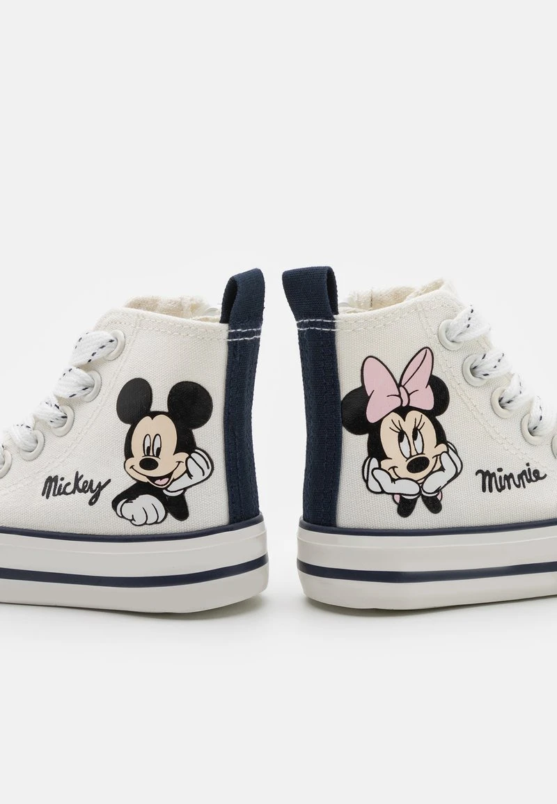 Friboo Niños DISNEY MICKEY MOUSE & MINNIE MOUSE - Zapatillas Altas - White 3 Friboo Niños DISNEY MICKEY MOUSE & MINNIE MOUSE - Zapatillas Altas - White