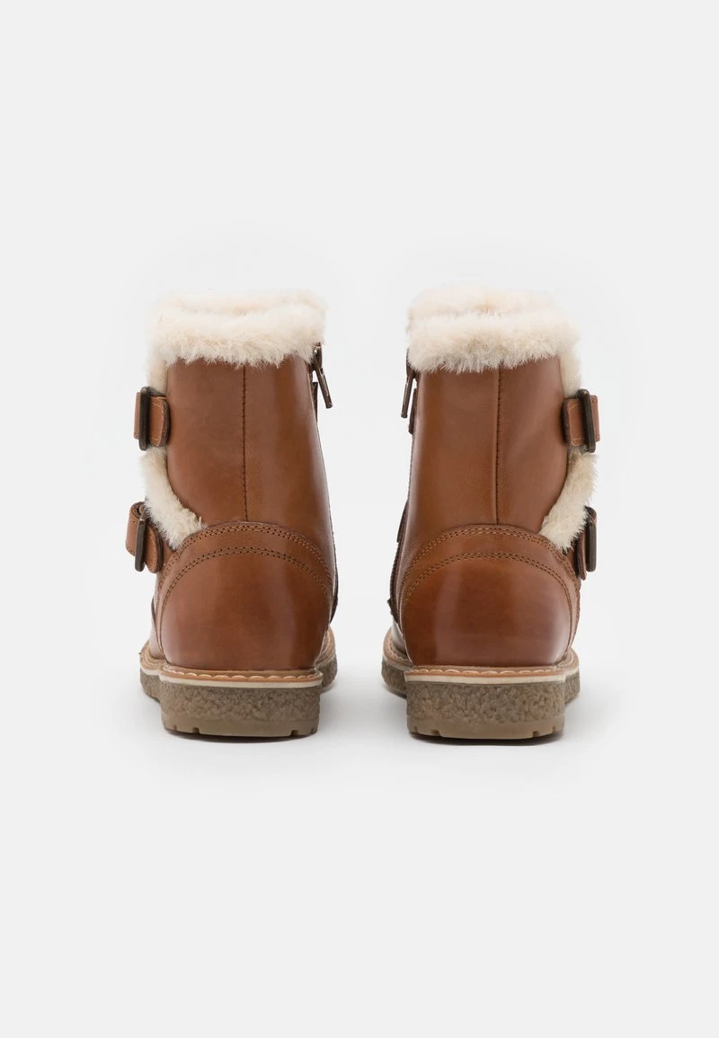 Friboo Niños LEATHER - Botines - Cognac 5 Friboo Niños LEATHER - Botines - Cognac - Imagen 3