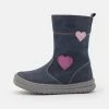 Friboo Niños LEATHER - Botas - Blue-grey -Friboo comercio 532507cfef1f42acbf5a52ed24f4b6d4
