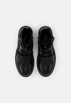 Friboo Niños LEATHER BOOTIES - Botines Con Cordones - Black -Friboo comercio 55d5b37f813a45b4a6b7f73f7201dfb0