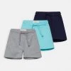 Friboo Niños SOLID SPORT 3 PACK - Shorts - Grey / Dark Blue /turquoise -Friboo comercio 5972bc651d0a440ab94bfe52669491d5