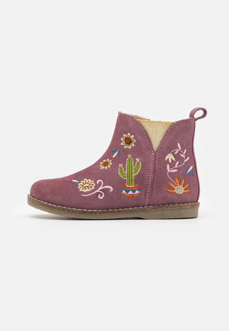 Friboo Niños LEATHER - Botines - Mauve 3 Friboo Niños LEATHER - Botines - Mauve
