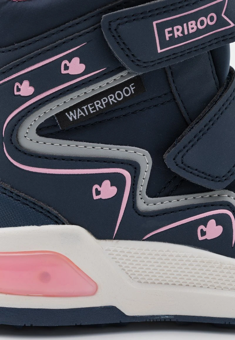 Friboo Niños Botas Para La Nieve - Dark Blue 8 Friboo Niños Botas Para La Nieve - Dark Blue - Imagen 6