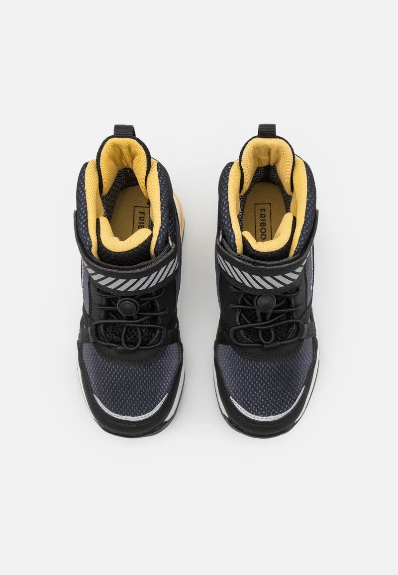 Friboo Niños Botines Con Cordones - Black 6 Friboo Niños Botines Con Cordones - Black - Imagen 4