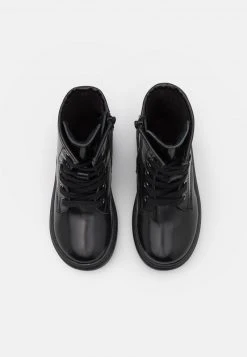 Friboo Niños LEATHER - Botines Con Cordones - Black -Friboo comercio 5fd2ab06bcf544f6b99a52a8daea6d4f