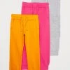 Friboo Niños 3 PACK - Pantalones Deportivos - Berry/light Grey/ochre -Friboo comercio 617900c657914eac91613ca213adbc86