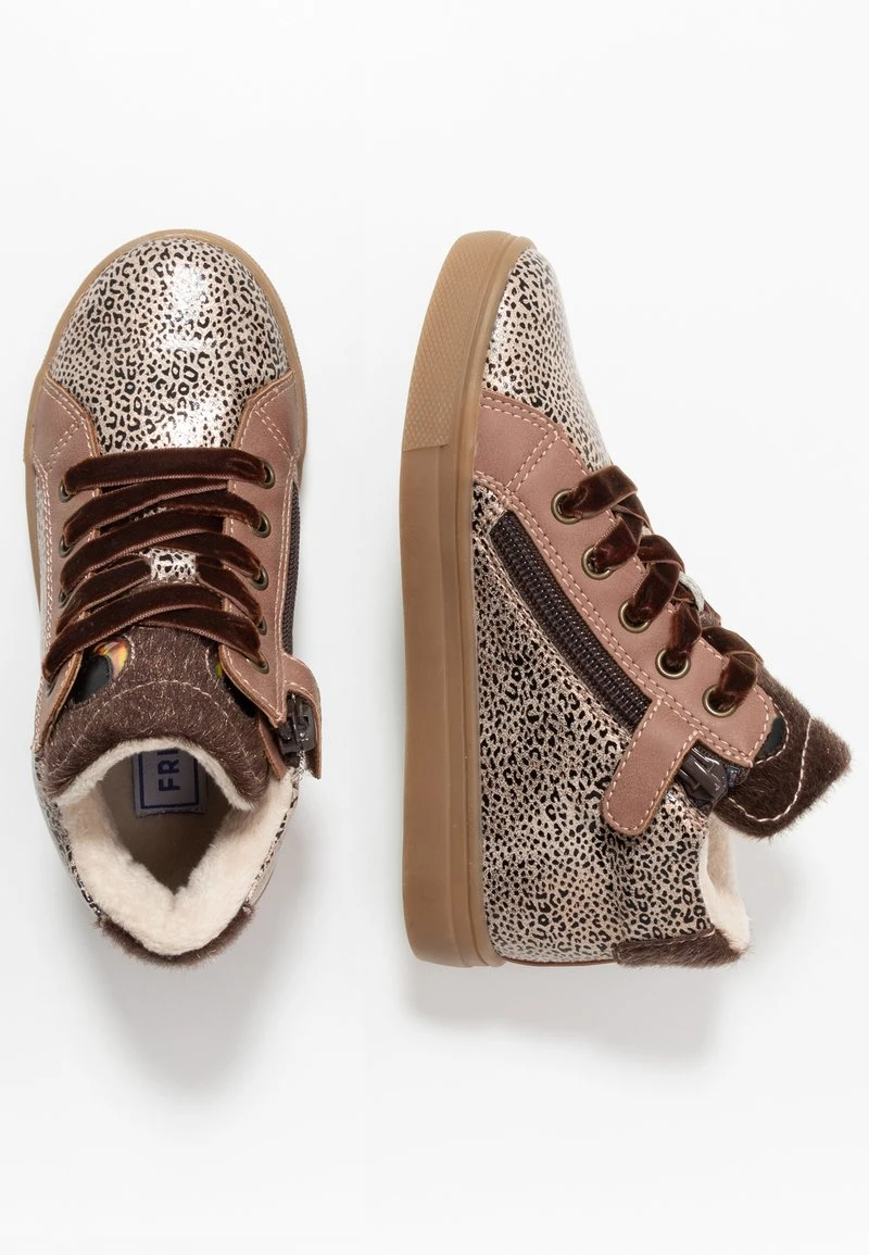 Friboo Niños Zapatillas Altas - Mauve 3 Friboo Niños Zapatillas Altas - Mauve