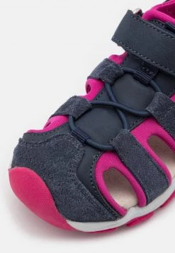 Friboo Niños LEATHER - Sandalias De Senderismo - Dark Blue -Friboo comercio 6cd47b9cb3c94f618274e8e5e12addcb