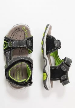 Friboo Niños LEATHER - Sandalias De Senderismo - Black