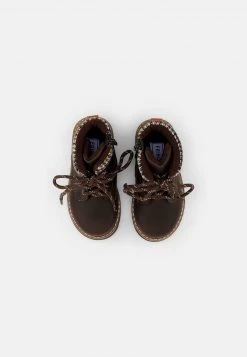 Friboo Niños BOOTIES - Botines Con Cordones - Dark Brown -Friboo comercio 75d2ca71d27a49a3b02e4bd9c1edf450