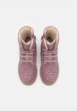 Friboo Niños LEATHER - Botines Con Cordones - Mauve -Friboo comercio 7640c672b7aa466a9758f6d2019c1bce