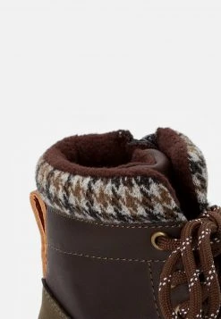 Friboo Niños BOOTIES - Botines Con Cordones - Dark Brown -Friboo comercio 781ef5987bf64b4cb82440d3230f7270