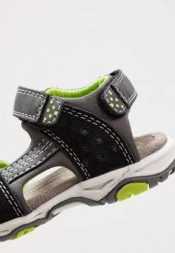 Friboo Niños LEATHER - Sandalias De Senderismo - Black -Friboo comercio 79eefa51b50a4d639f2851ec9f67a365