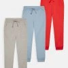 Friboo Niños 3 PACK BASIC BOYS SWEATPANTS - Pantalones Deportivos - Grey, Blue, Red -Friboo comercio 7d7bafce63a94070ae53b10e75a75620