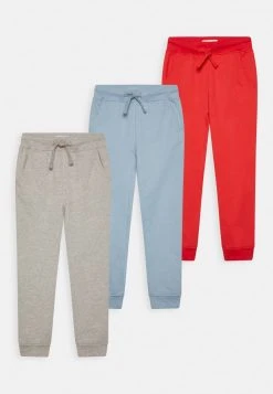 Friboo Niños 3 PACK BASIC BOYS SWEATPANTS - Pantalones Deportivos - Grey, Blue, Red