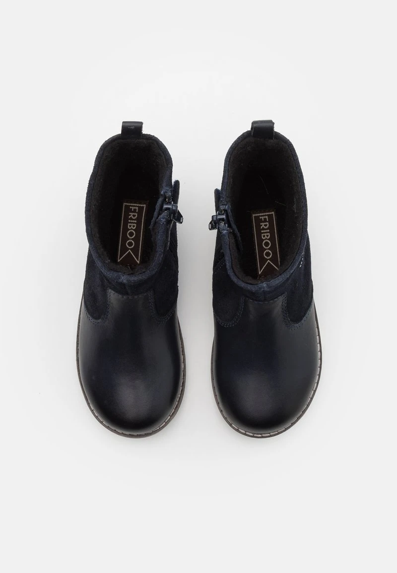 Friboo Niños LEATHER - Botines - Dark Blue 6 Friboo Niños LEATHER - Botines - Dark Blue - Imagen 4