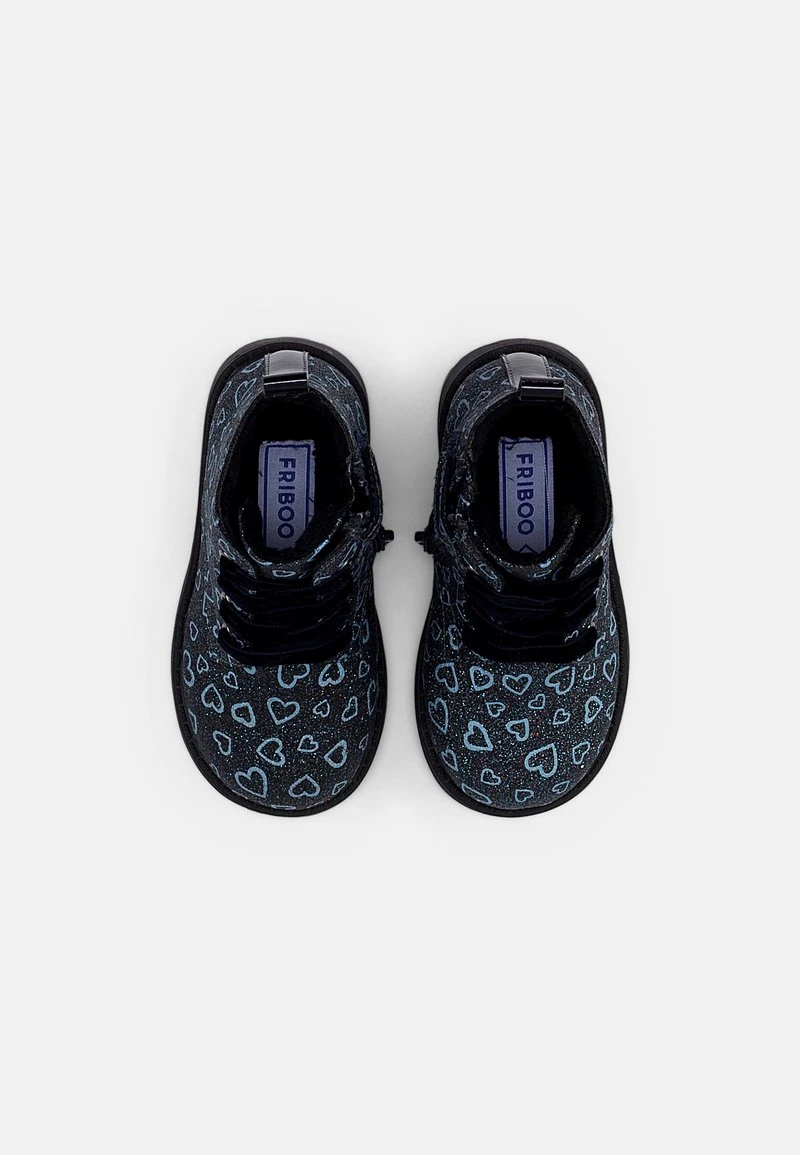 Friboo Niños Botines Con Cordones - Dark Blue 6 Friboo Niños Botines Con Cordones - Dark Blue - Imagen 4