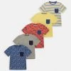 Friboo Niños POCKET TEE 5PACK - Camiseta Estampada - Multi-coloured /yellow/blue -Friboo comercio 8fdaeb6c568543ef8cc180df9c16e4fd