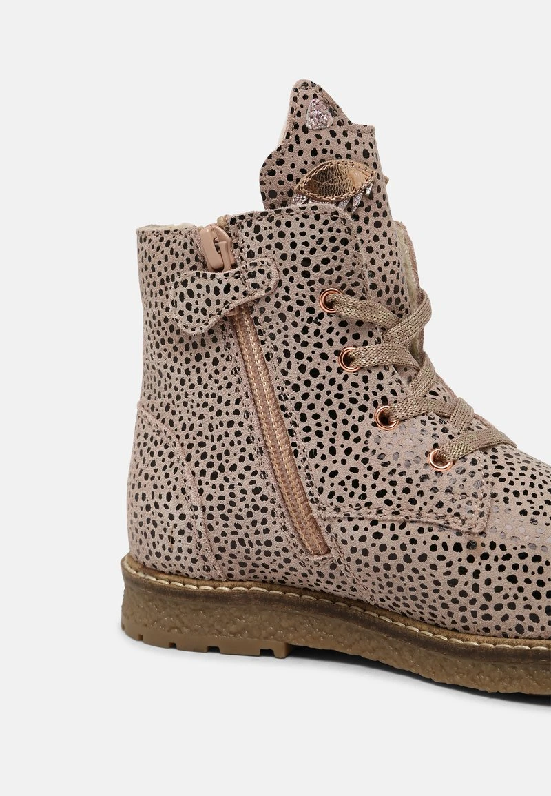 Friboo Niños LEATHER - Botines Con Cordones - Light Pink 7 Friboo Niños LEATHER - Botines Con Cordones - Light Pink - Imagen 5