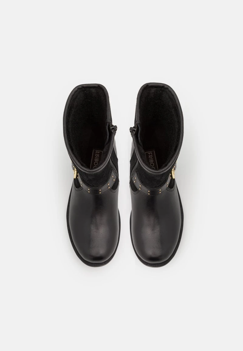 Friboo Niños LEATHER - Botas - Black 6 Friboo Niños LEATHER - Botas - Black - Imagen 4