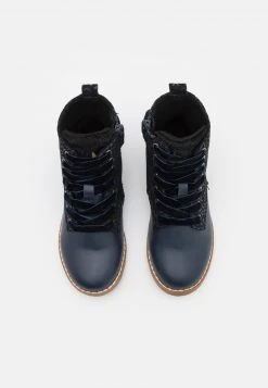 Friboo Niños Botines Con Cordones - Dark Blue -Friboo comercio 9bcc8249f8374d5cbafd7f37599eb247