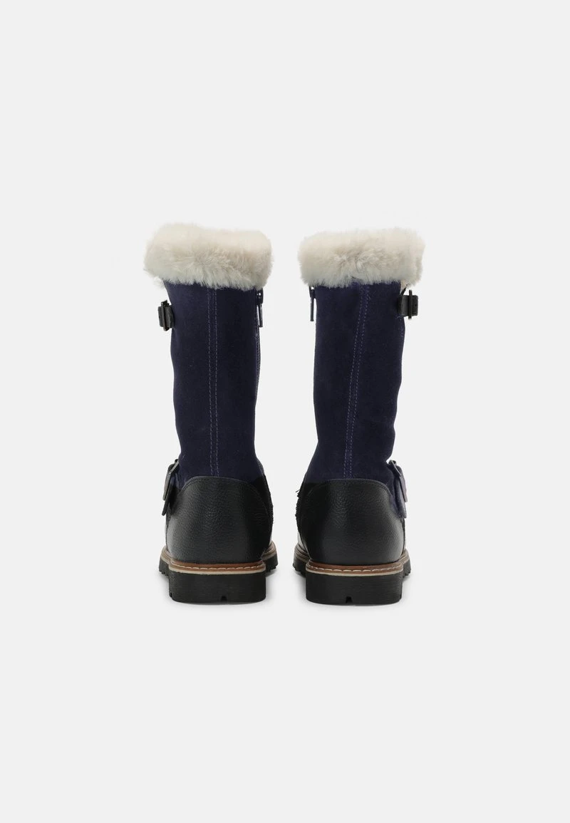 Friboo Niños LEATHER - Botas Para La Nieve - Dark Blue 5 Friboo Niños LEATHER - Botas Para La Nieve - Dark Blue - Imagen 3