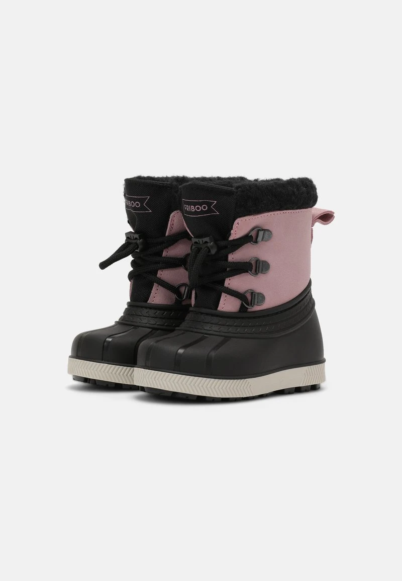 Friboo Niños Botas Para La Nieve - Light Pink 4 Friboo Niños Botas Para La Nieve - Light Pink - Imagen 2
