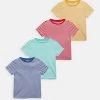 Friboo Niños MPACK: 4 YARN DYE STRIPE T-SHIRT - Camiseta Estampada - Multi-coloured - 917_blue - 502_turquoise - 505 -Friboo comercio abb507aa36f548e5905c4c8ee3a7fb6c
