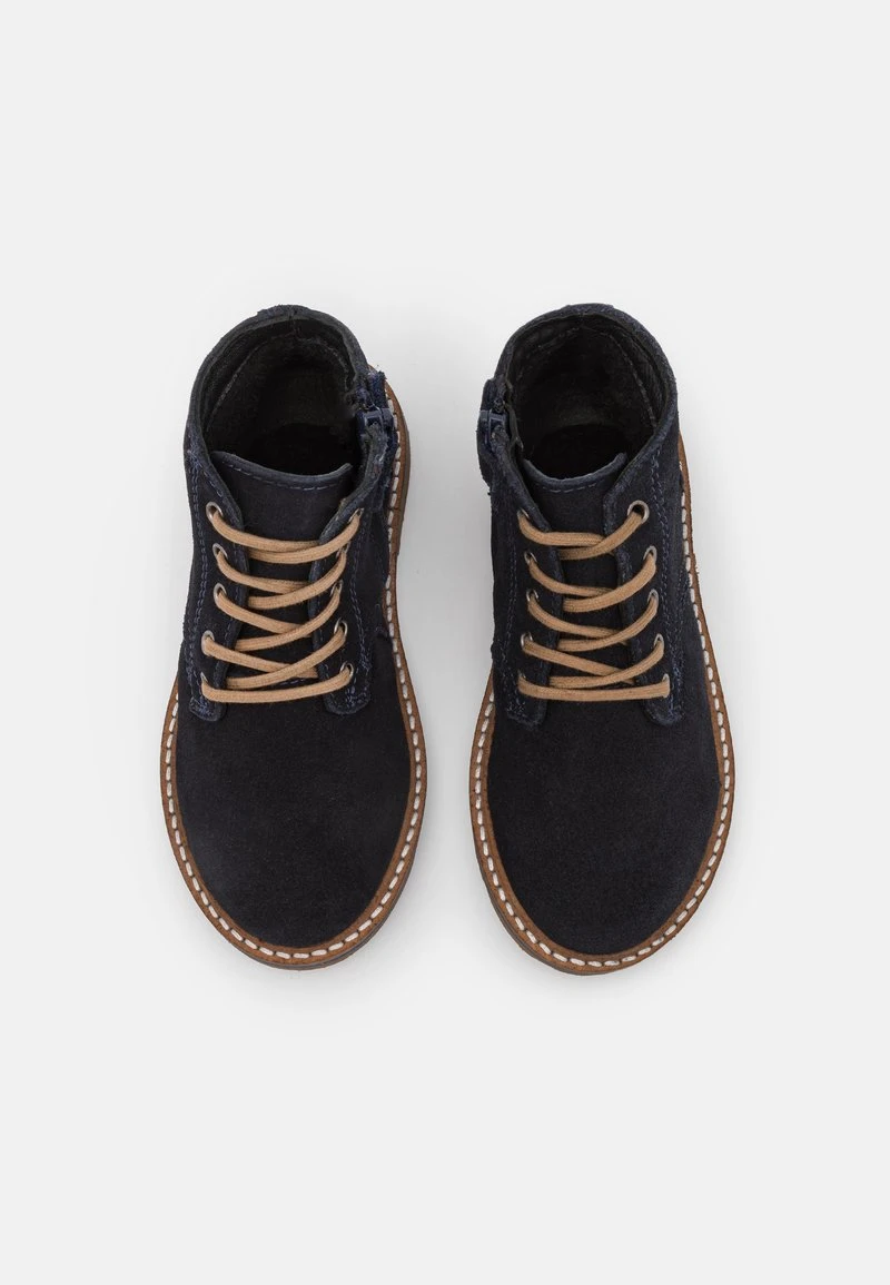 Friboo Niños LEATHER - Botines Con Cordones - Dark Blue 6 Friboo Niños LEATHER - Botines Con Cordones - Dark Blue - Imagen 4