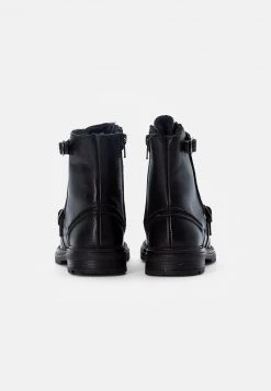 Friboo Niños LEATHER BOOTIES - Botines Con Cordones - Black -Friboo comercio b0b5517730d3445d85c507f32b72ce62