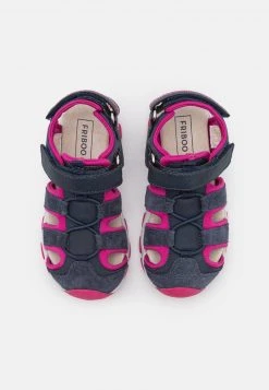 Friboo Niños LEATHER - Sandalias De Senderismo - Dark Blue -Friboo comercio b6b9a6d7dd0f4635a7bd08656cae2002