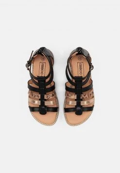 Friboo Niños LEATHER - Sandalias - Black -Friboo comercio b81f342ff57545de9d1fbbf502a57b0f