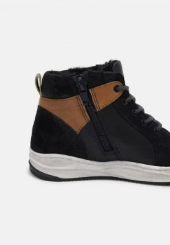 Friboo Niños LEATHER - Botines Con Cordones - Dark Blue -Friboo comercio b8bc1794ce084342b10991ba9e3b5b13