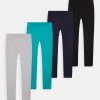 Friboo Niños 4 PACK BASIC GIRLS - Leggings - Multi-coloured, Turquoise, Grey 1 Friboo Niños 4 PACK BASIC GIRLS - Leggings - Multi-coloured, Turquoise, Grey -Friboo comercio bba66d53061241469856b0237484be3e