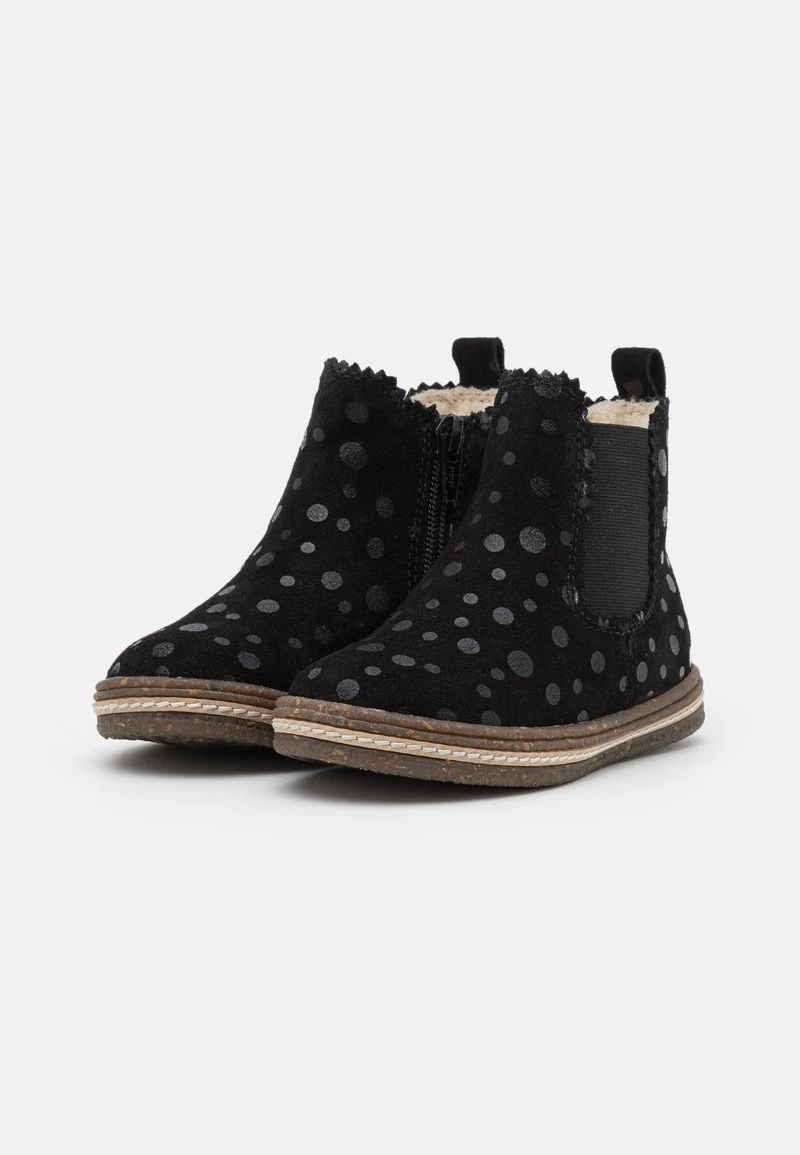 Friboo Niños LEATHER - Botines - Black 4 Friboo Niños LEATHER - Botines - Black - Imagen 2